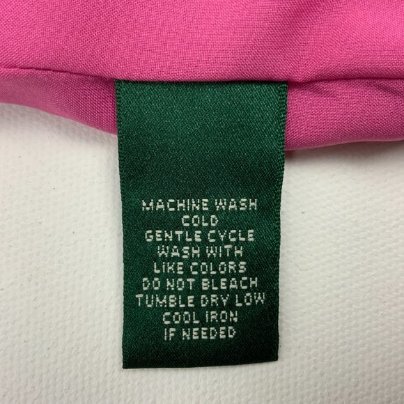 Lauren Ralph Lauren Pink Cotton Shift  Career Dress Sz 14 - Picture 8 of 16